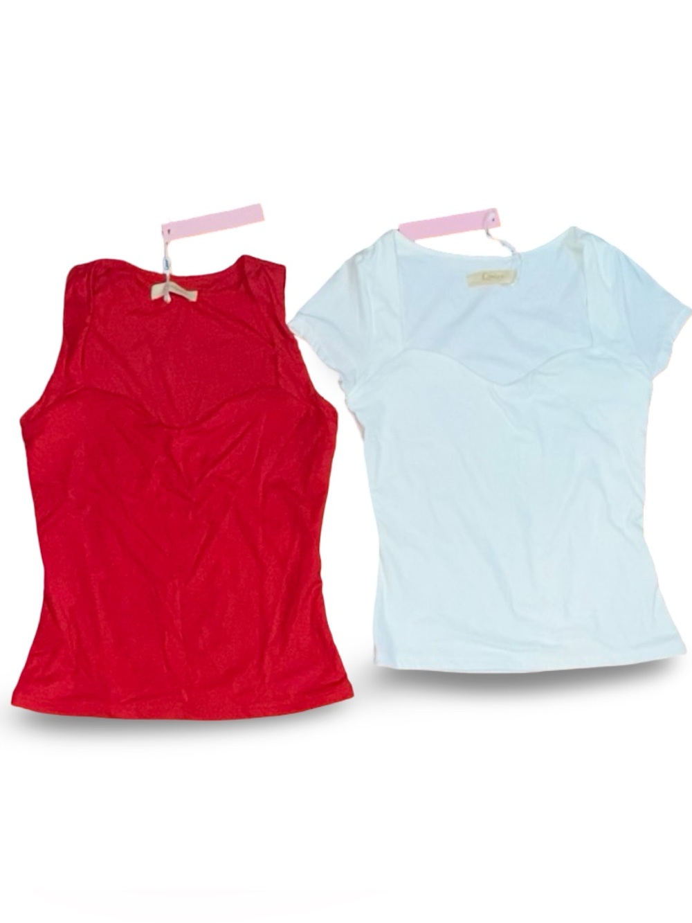NWT Cider Sweetheart Neckline Top Bundle: Set of 2 (Tank & Tee) XS